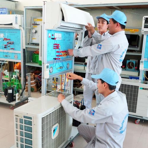 Mô hình dậy nghề điện lạnh - Công Ty CP Quốc Tế MBA